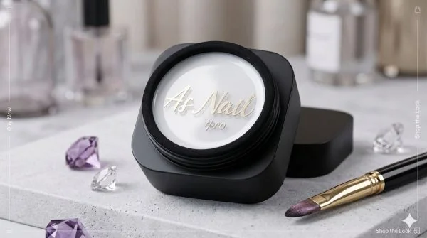 As Nail Pro Orta Akışkan Rus Tırnak Jeli 50 ml No 01 Beyaz